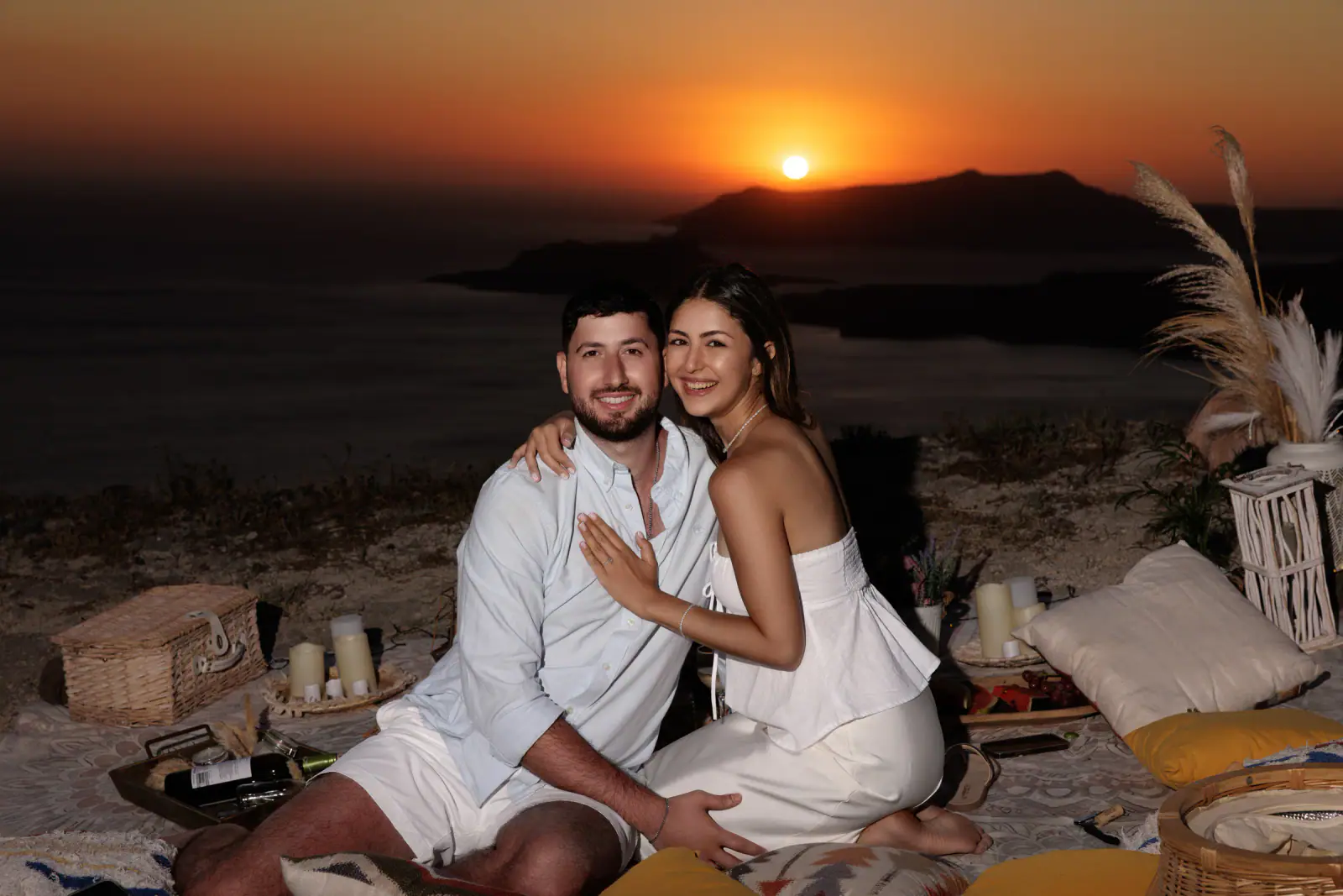 Santorini Proposal Story, photograph 2