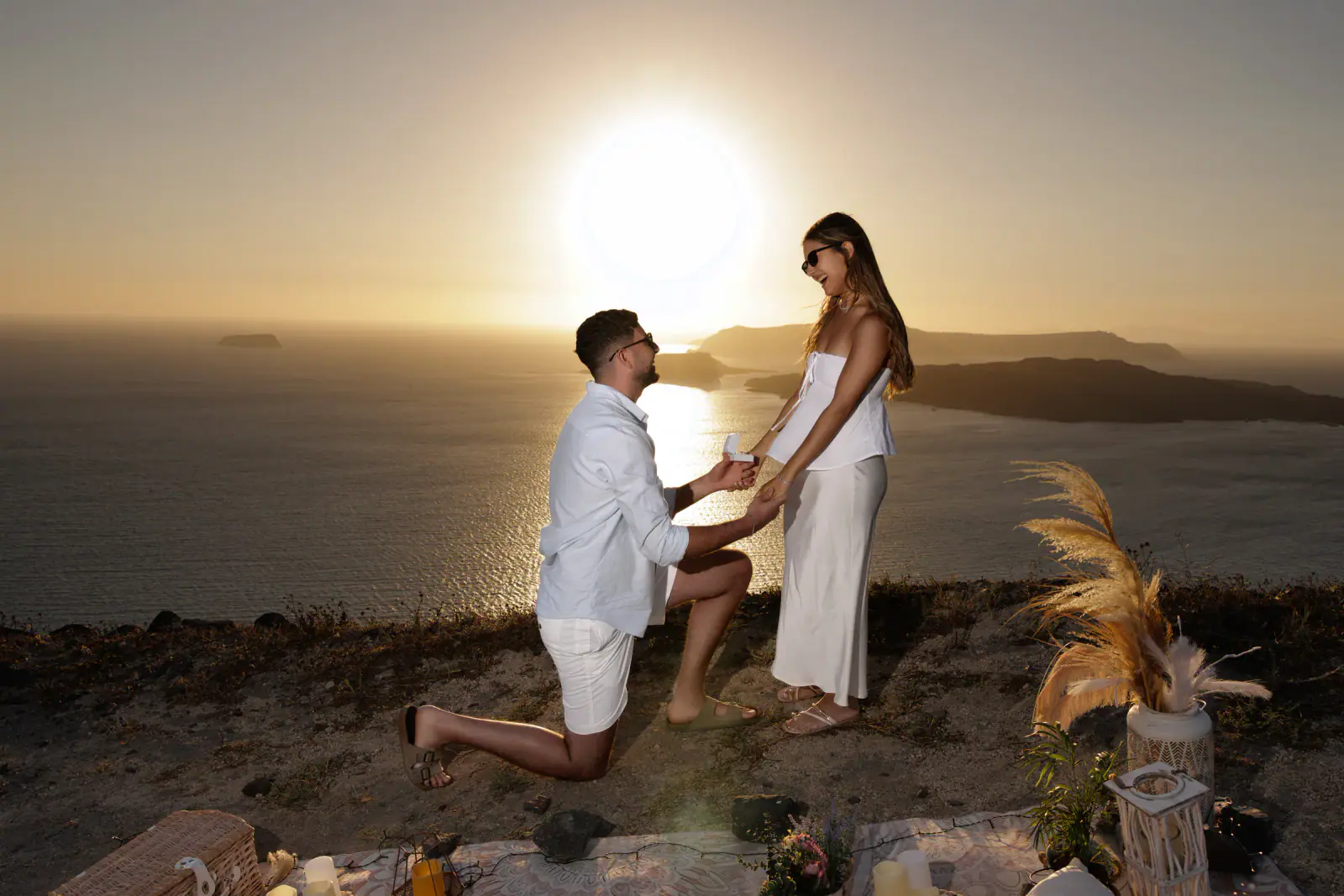 Santorini Proposal Story, photograph 12