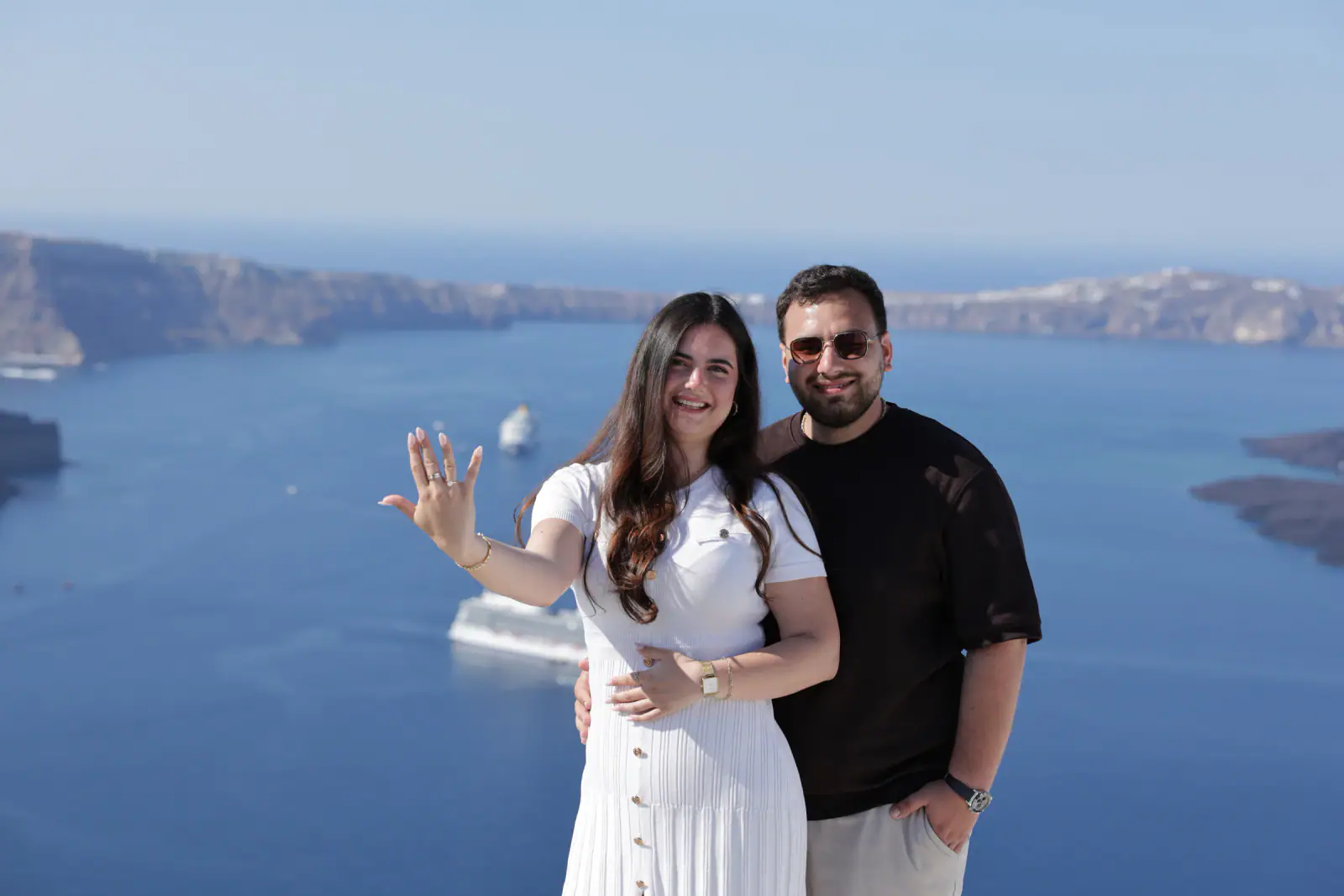 Santorini Proposal Story, photograph 23